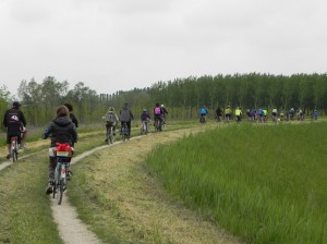 A Modena seguendo il fiume Secchia @ Mirandola